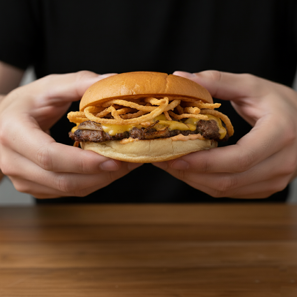 Spicy Smash Burger