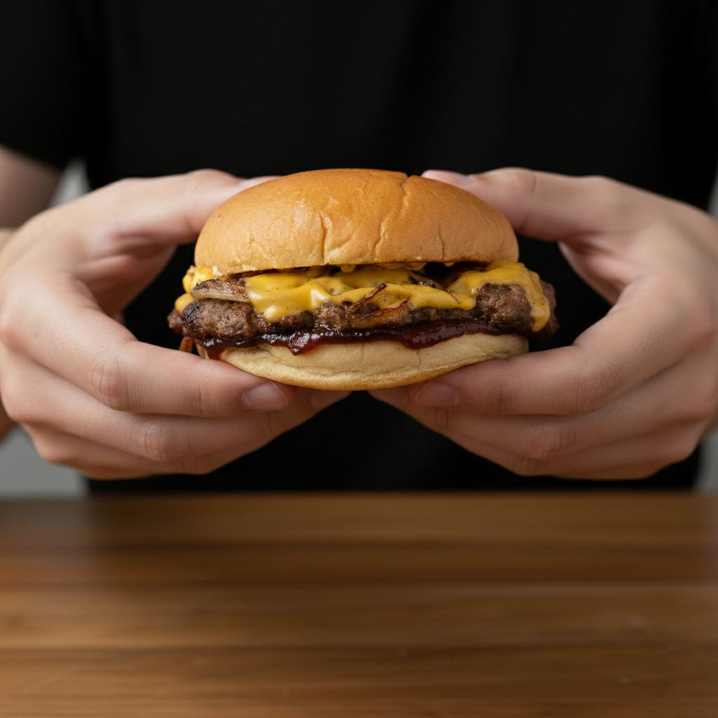 Bacon Jam Smash Burger